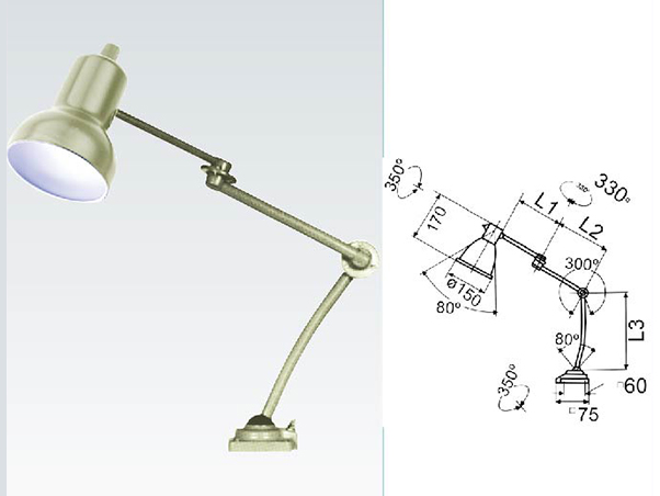JC6-1A 机床工作灯->>机床工作灯系列